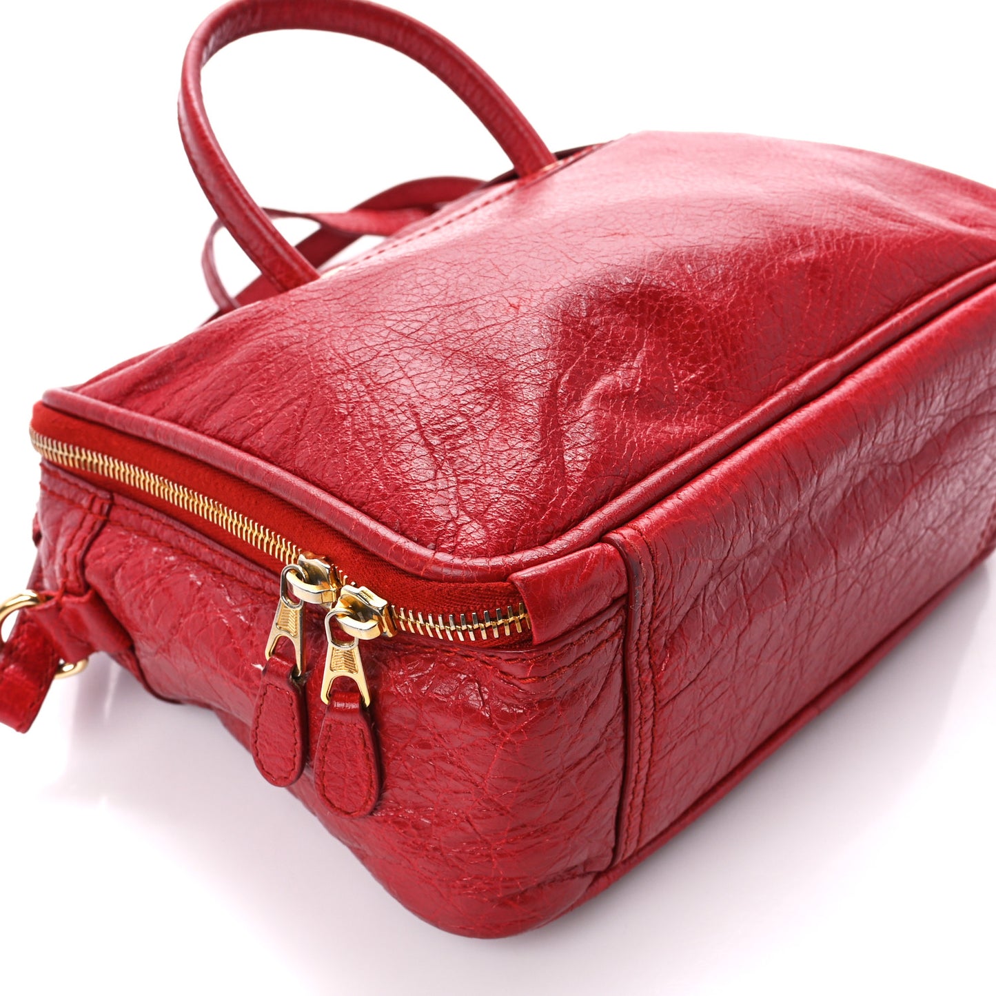 Agneau S Blanket Square Tote Rouge Brique