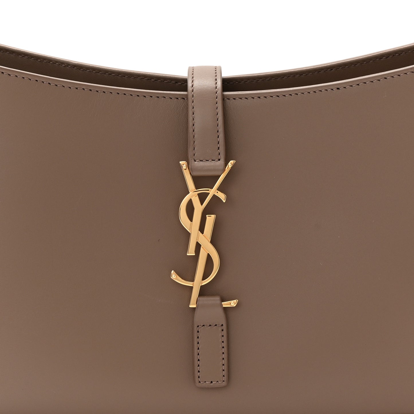 Smooth Calfskin Le 5 A 7 Hobo Taupe