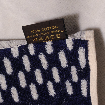 Louis Vuitton Cotton Damier Azur Towel 6 of 6