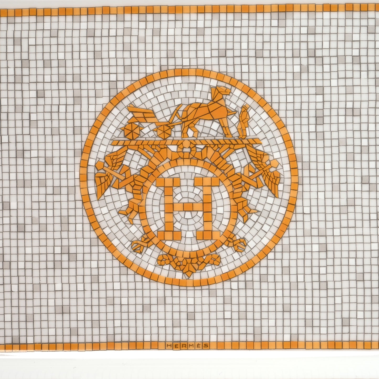 Porcelain Mosaique au 24 Gold Sushi Plate