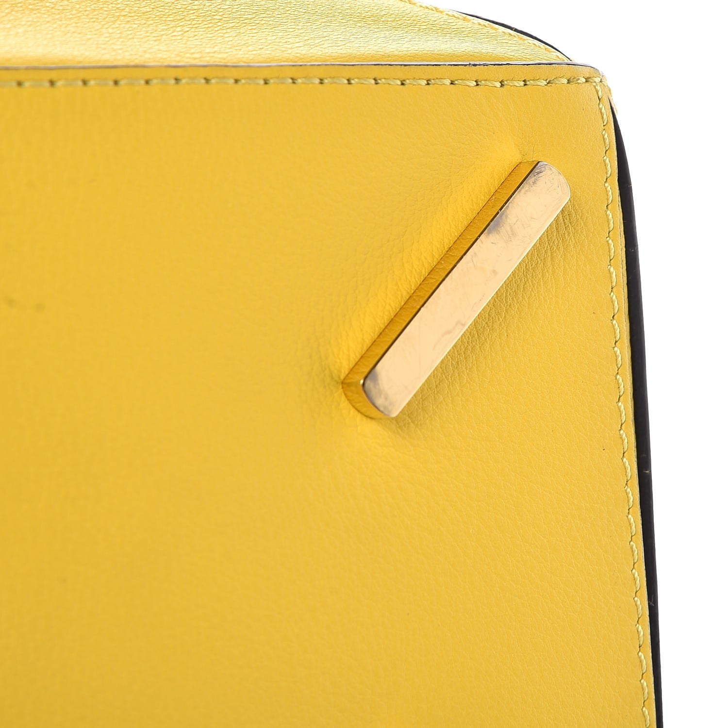 Loewe Calfskin Medium Bag Yellow 14 of 14