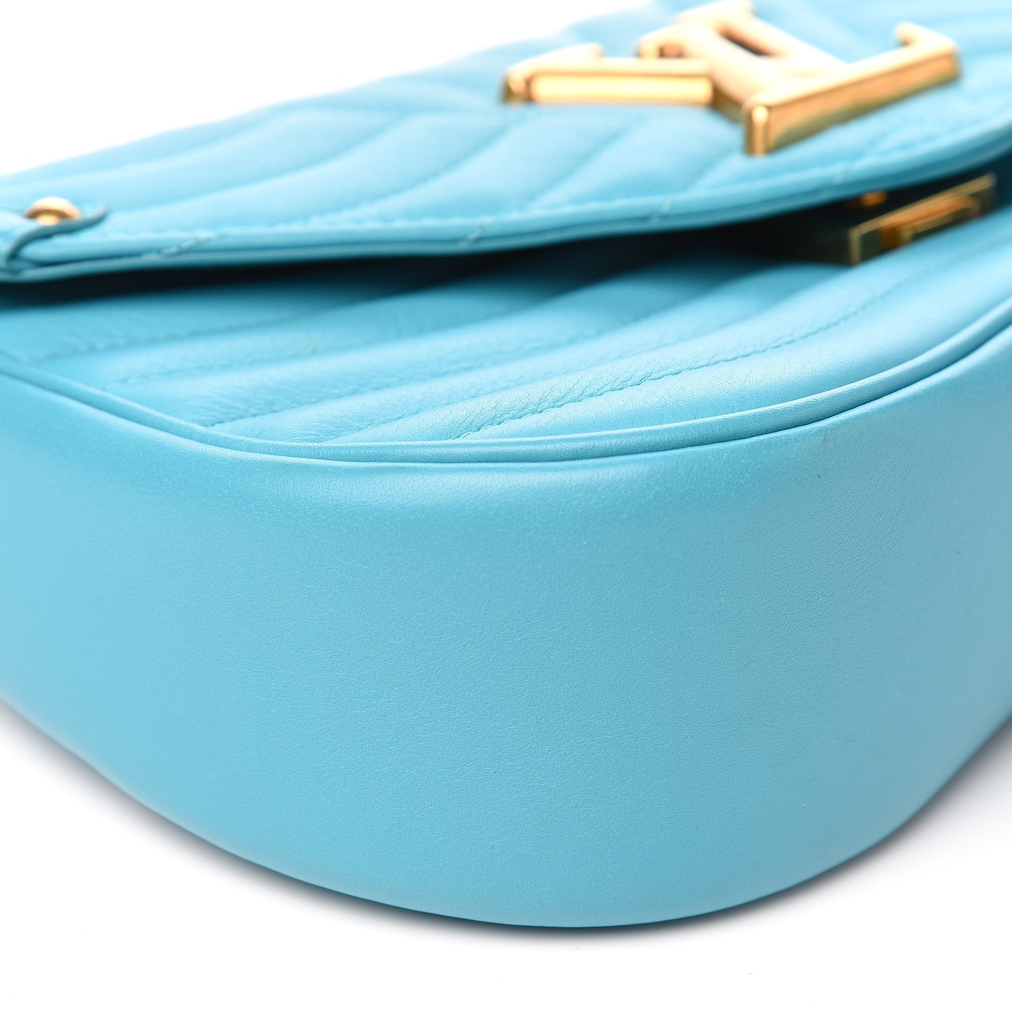 Calfskin New Wave Chain MM Malibu Green