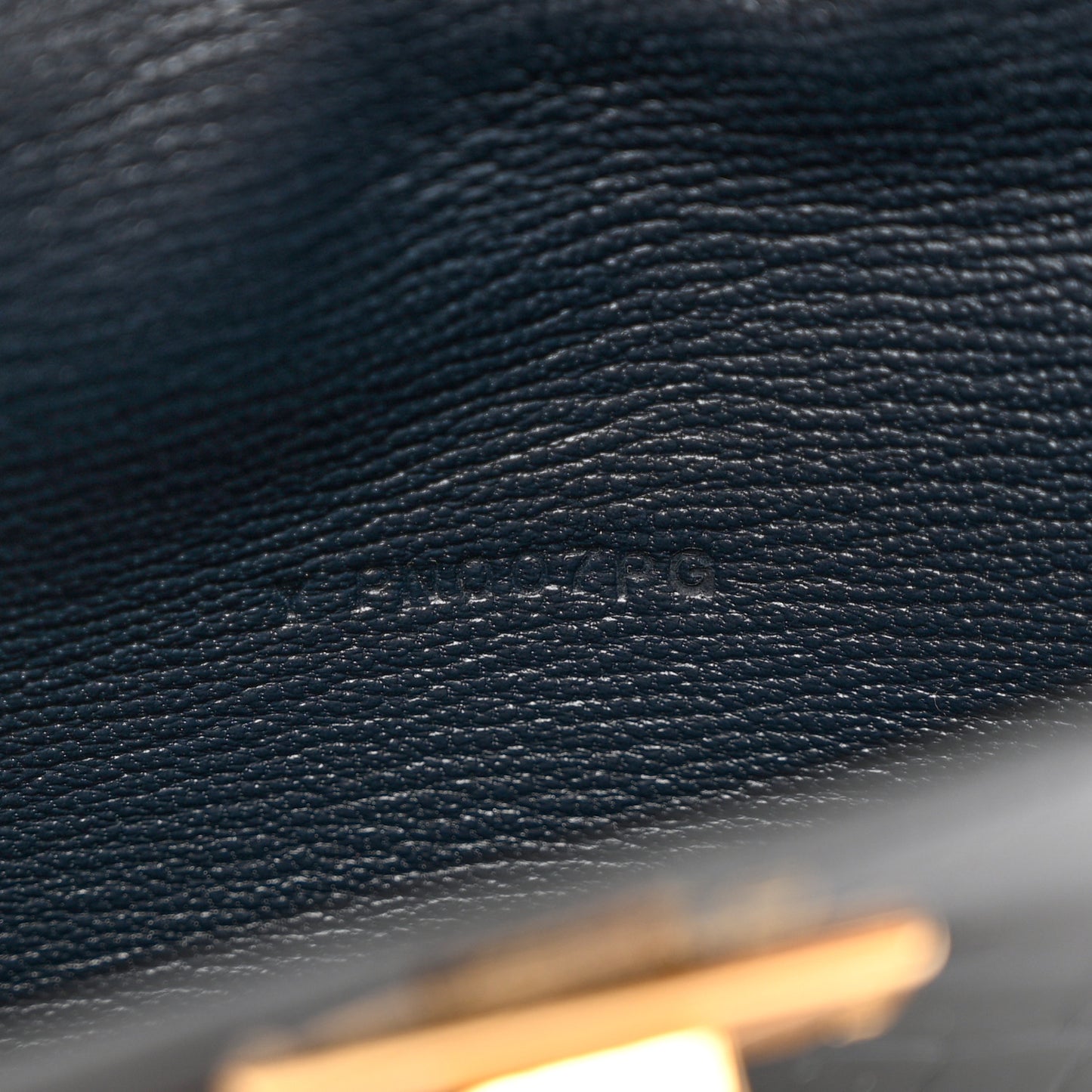 Shiny Alligator Kelly Pocket Compact Wallet Bleu Baltique