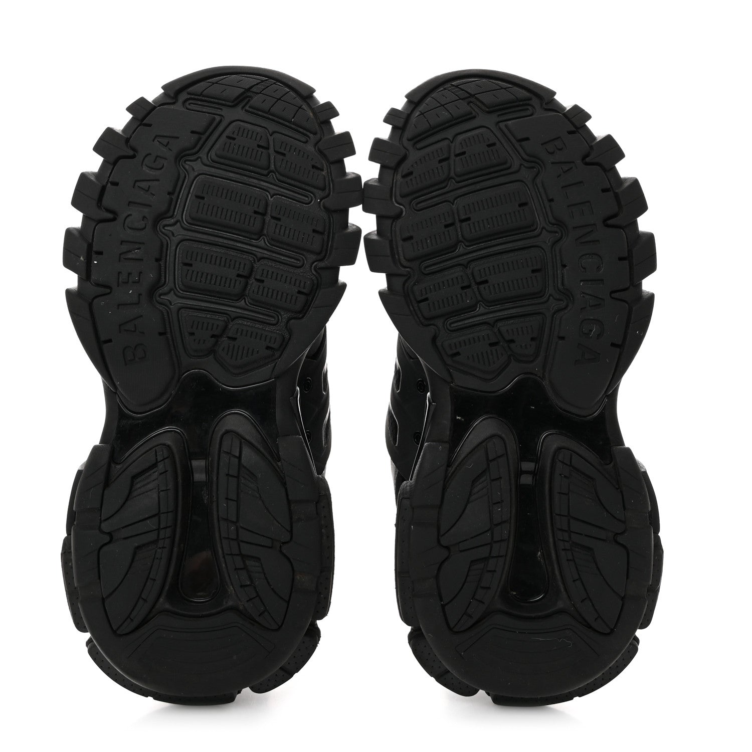 Balenciaga Mesh Nylon Mens Track Sneakers 39 Black 5 of 9