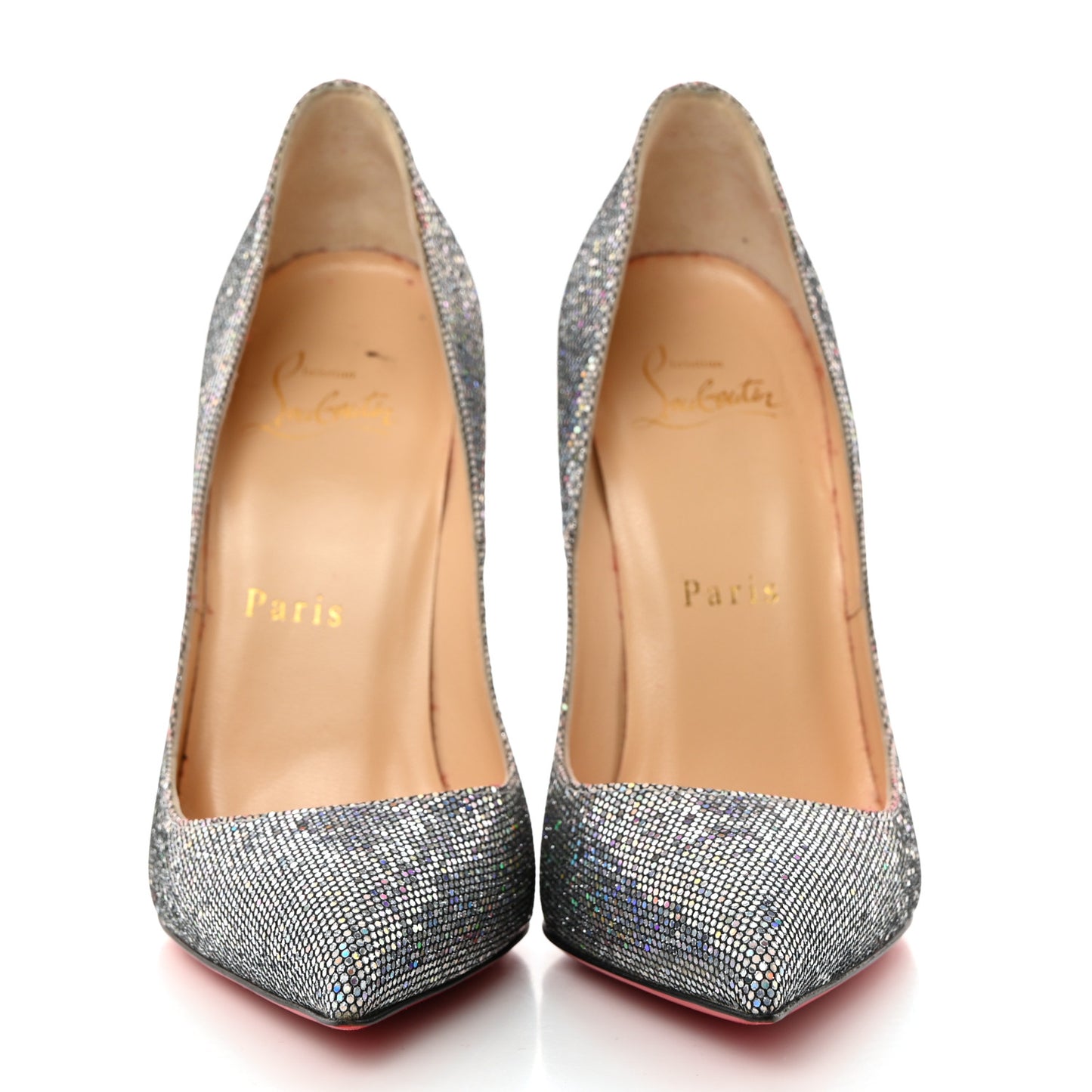 Nappa Strass So Kate Pumps 35.5 Silver