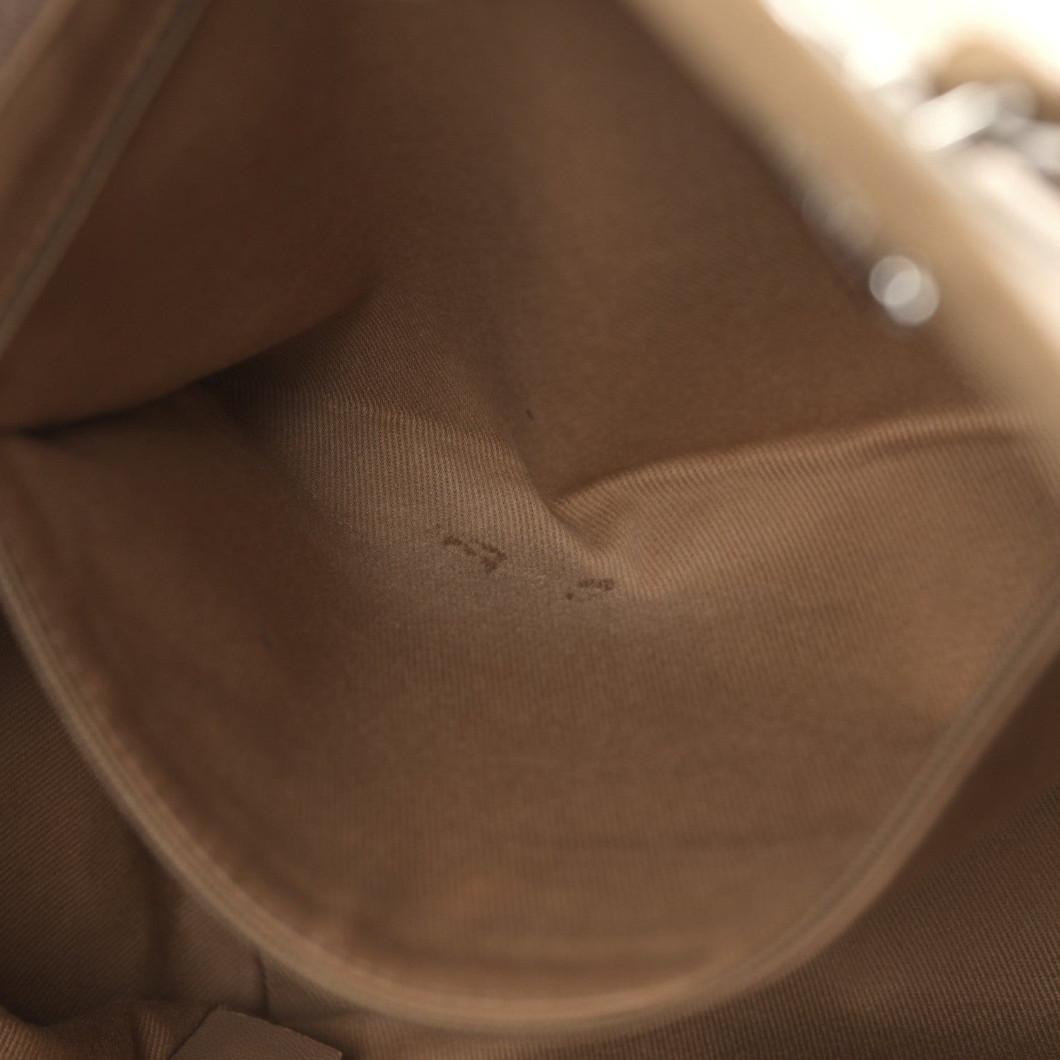 Chanel Canvas Small Deauville Tote Ecru 7 of 9
