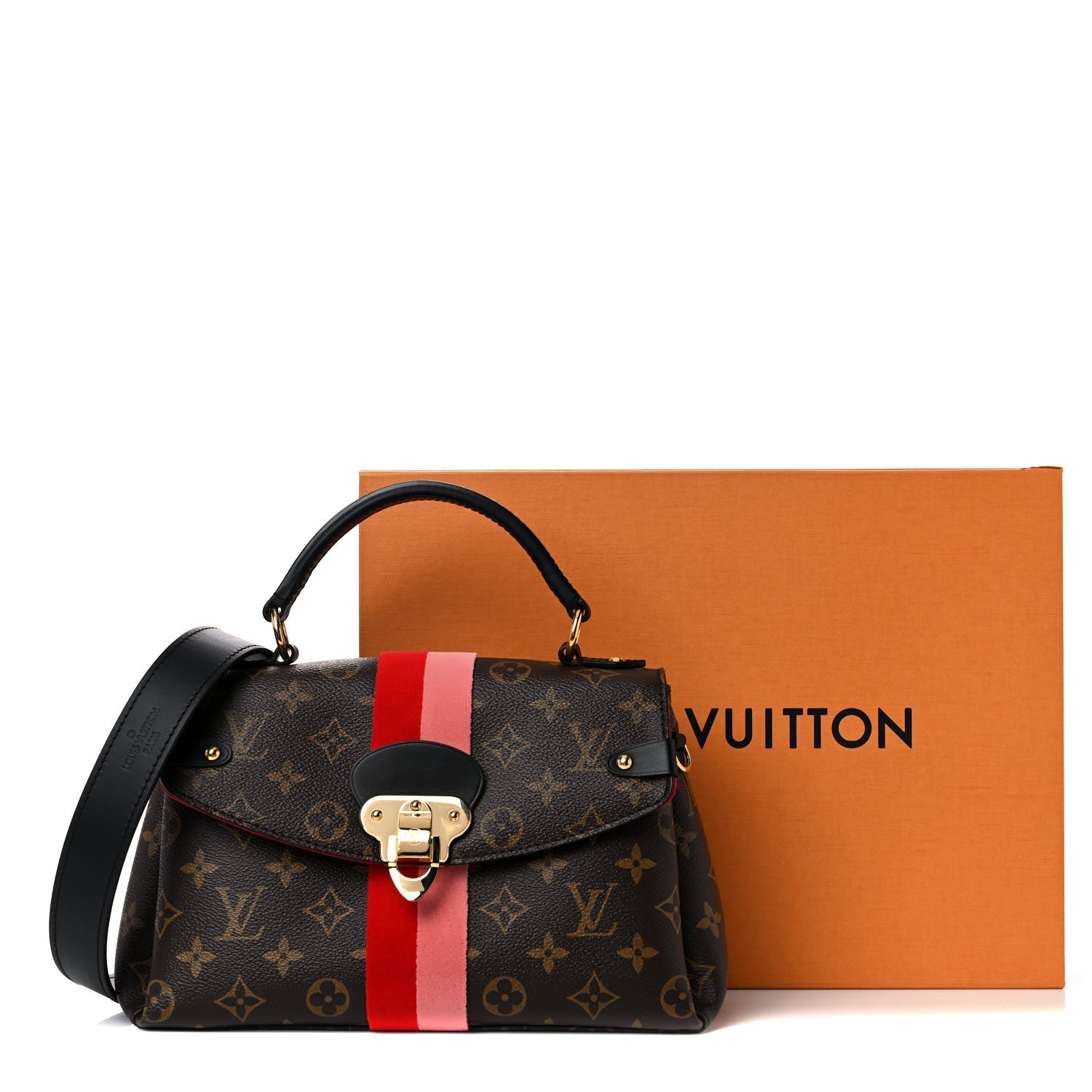 Louis Vuitton Monogram Georges BB Coquelicot Peach 9 of 9