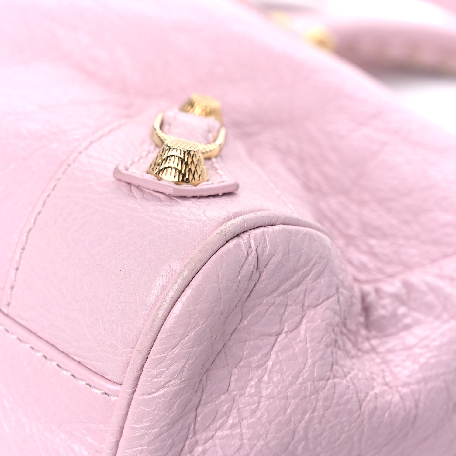 Balenciaga Agneau Giant 12 Gold Hardware Velo Rose Poudre Rose Petunia 9 of 15