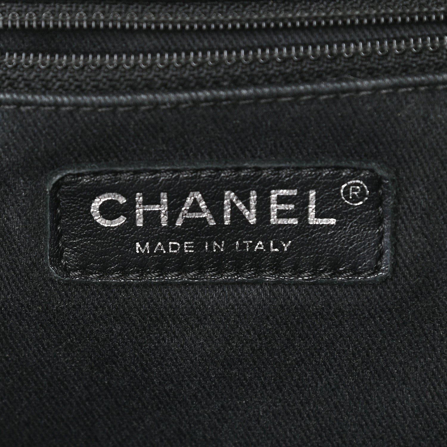 Chanel Grained Calfskin Stitched Flap Drawstring Backpack Black 5 of 10