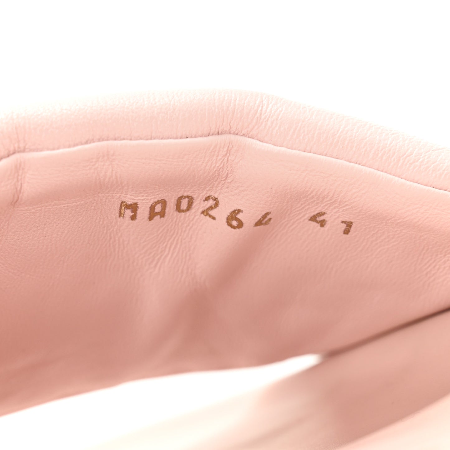 Lambskin Embossed Monogram Comfort Mules 41 Rose Clair