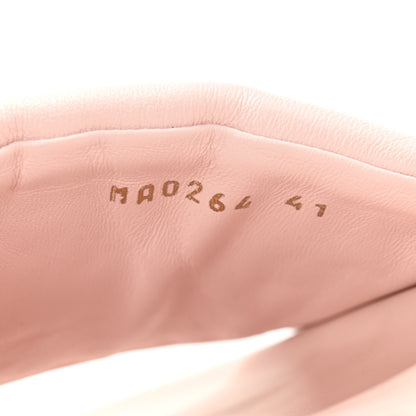 Louis Vuitton Lambskin Embossed Monogram Comfort Mules 41 Rose Clair 9 of 9