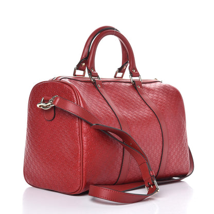 Gucci Microguccissima Medium Boston Red 3 of 7