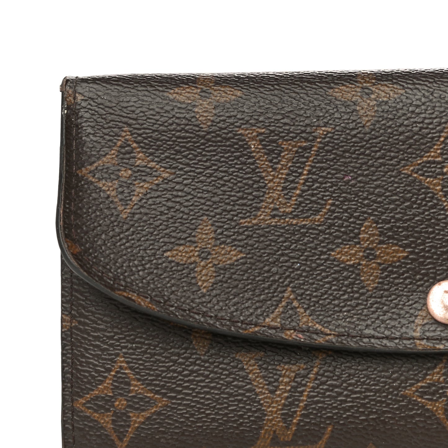 Monogram Emilie Wallet Rose Nacre