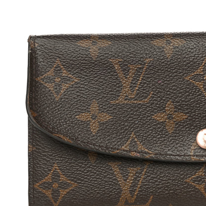Louis Vuitton Monogram Emilie Wallet Rose Nacre 15 of 20