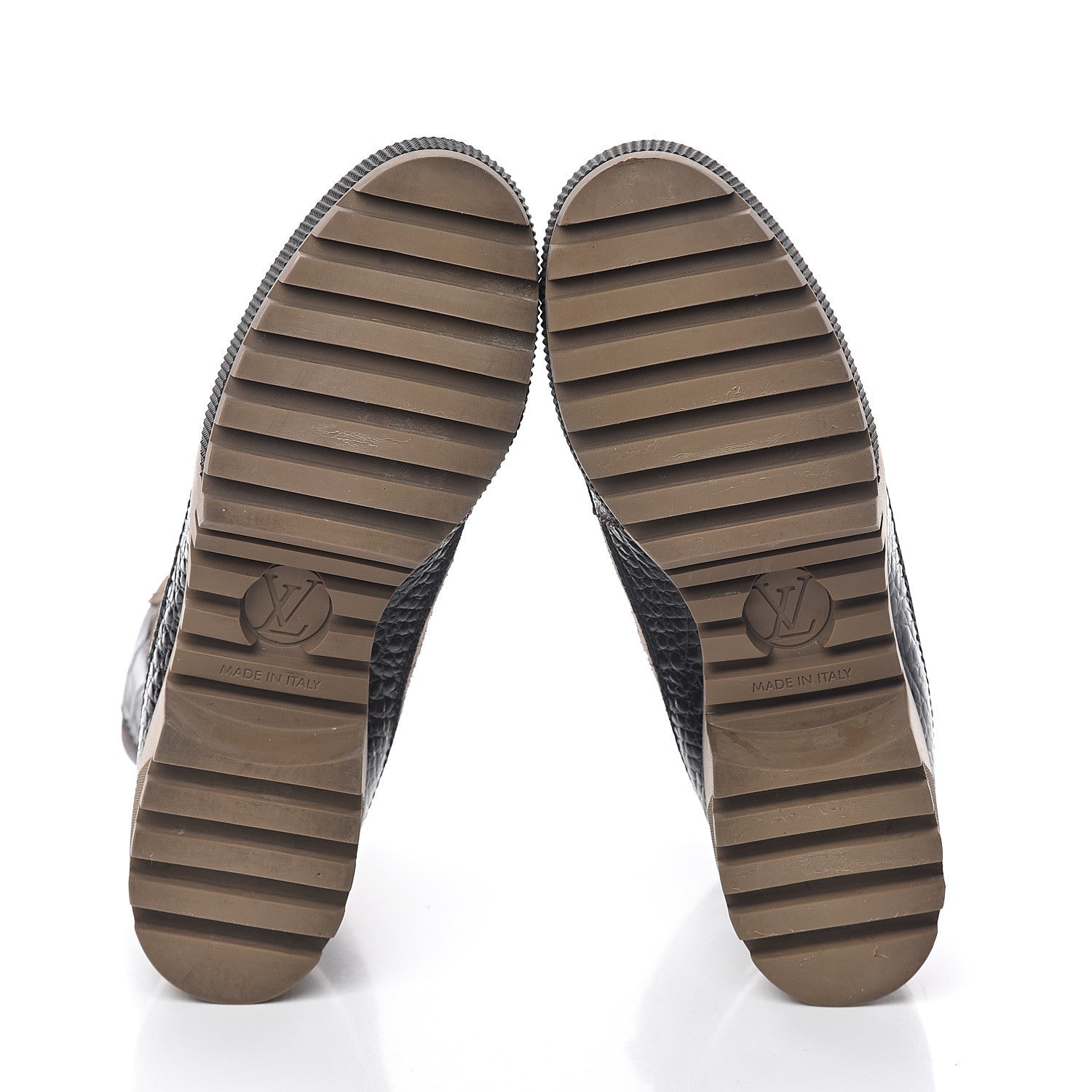 Louis Vuitton Suede Calfskin Monogram Laureate Platform Desert Boots 36.5 Taupe 6 of 6