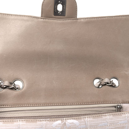 Chanel Nylon Medium Travel Flap Light Beige 9 of 11