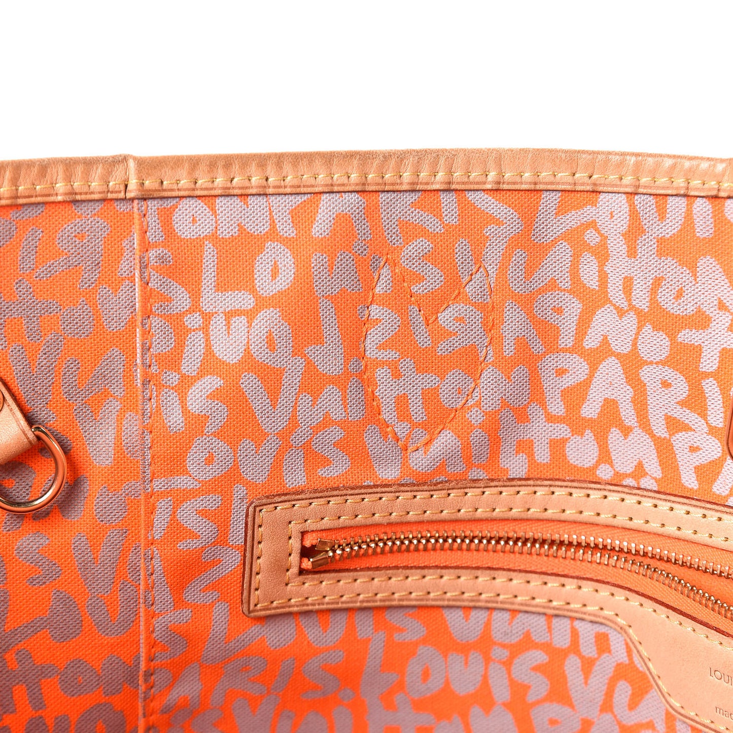 Monogram Graffiti Neverfull GM Orange