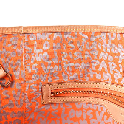 Louis Vuitton Monogram Graffiti Neverfull GM Orange 12 of 16