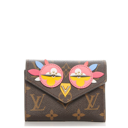 Louis Vuitton Monogram Lovely Birds Victorine Wallet 1 of 8