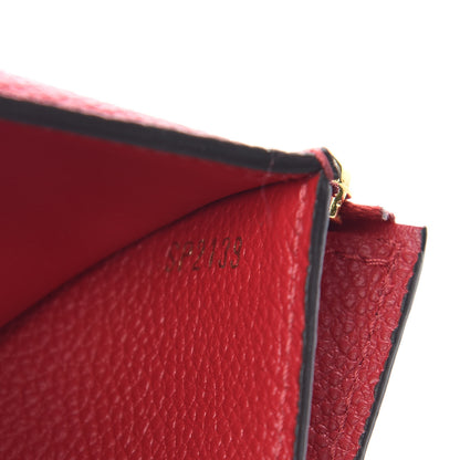Louis Vuitton Empreinte Zoe Wallet Scarlet 7 of 7