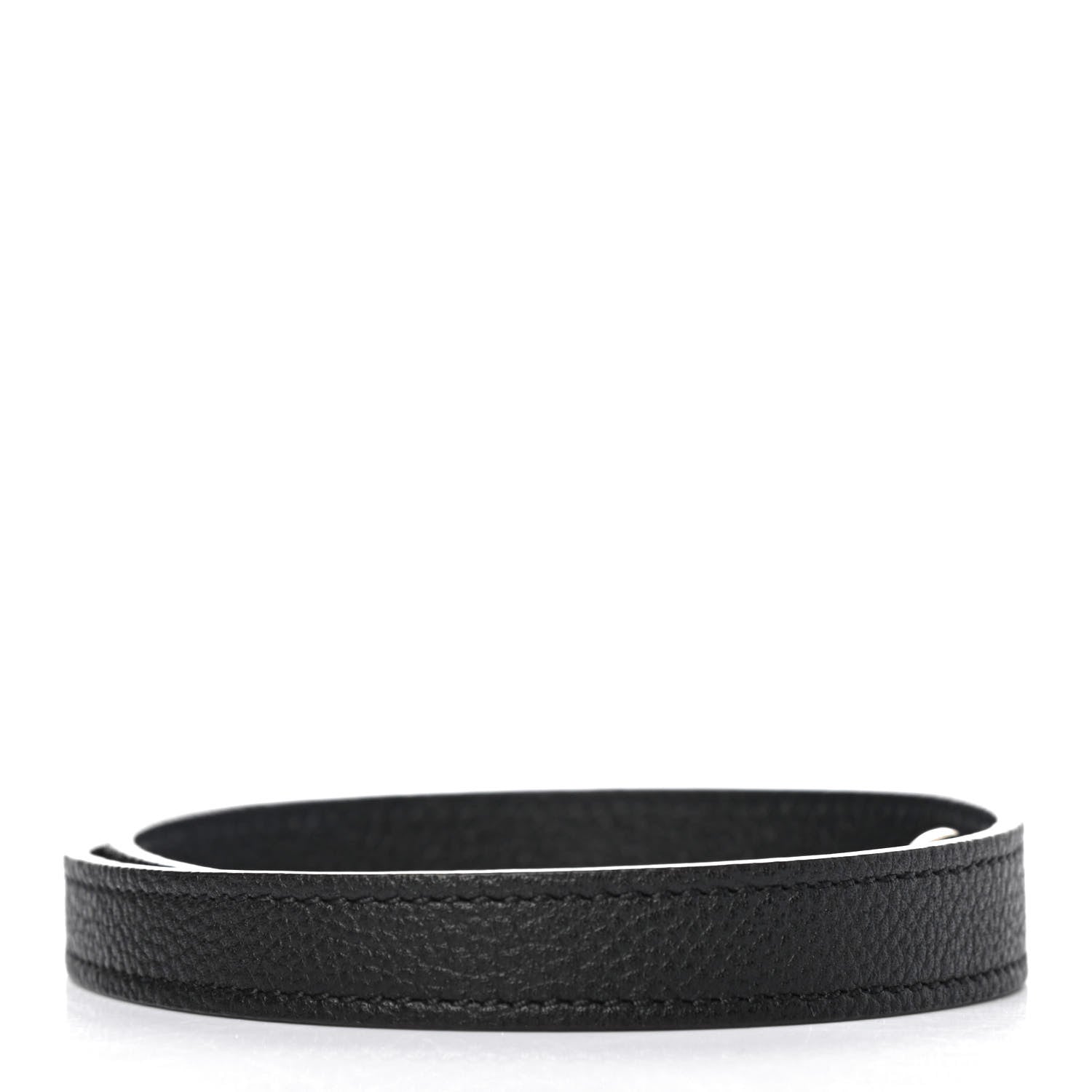 Louis Vuitton Calfskin 12mm Shoulder Strap Black 2 of 3