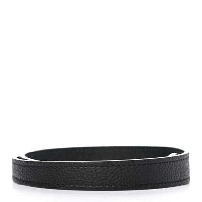 Louis Vuitton Calfskin 12mm Shoulder Strap Black 2 of 3