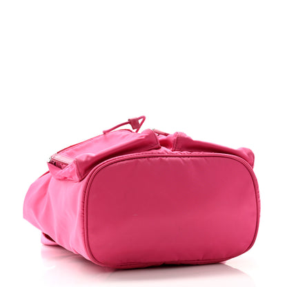 Prada Nylon Vela Double Buckle Backpack Fuxia 4 of 13