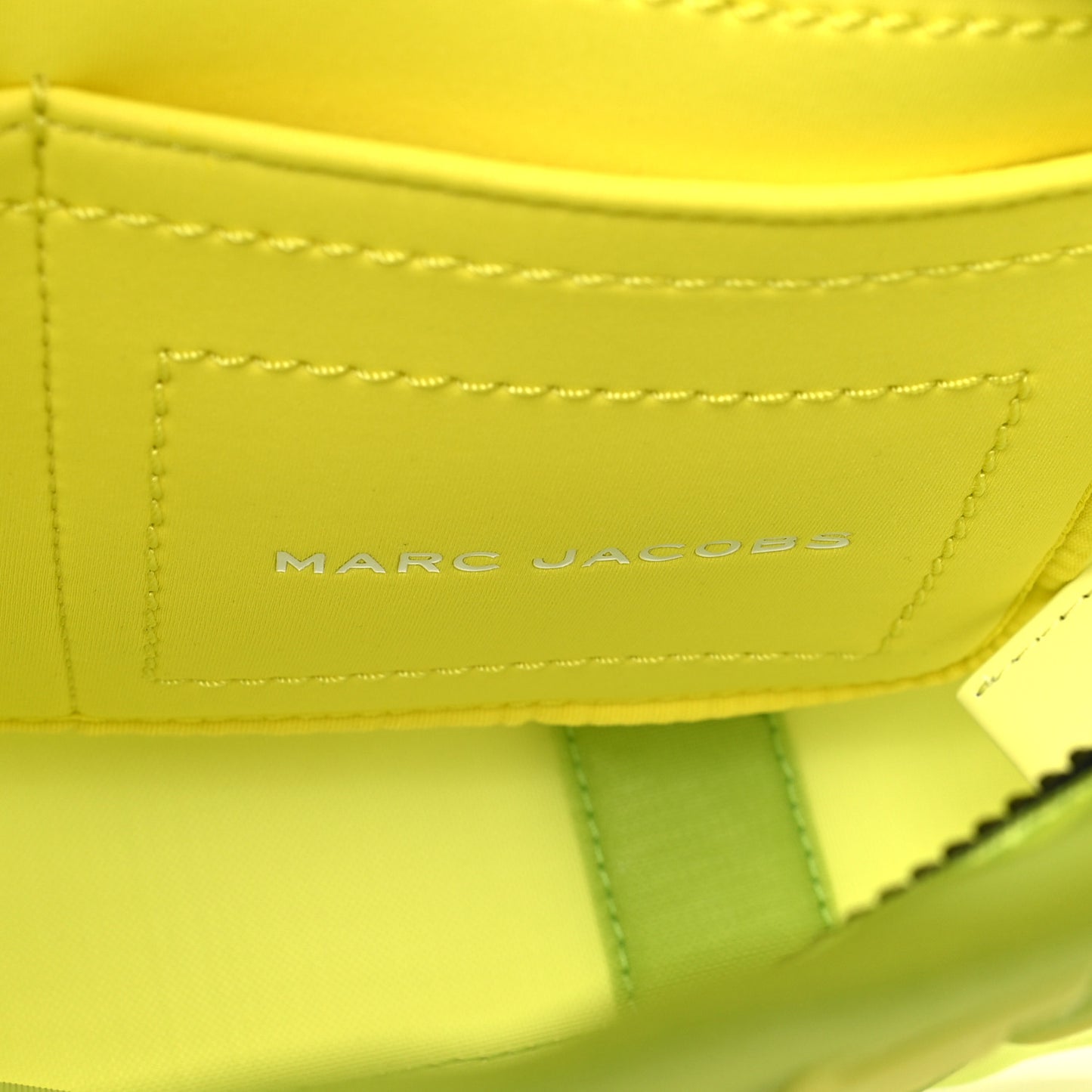 Nylon The Mesh Medium Tote Bag Fluo Yellow