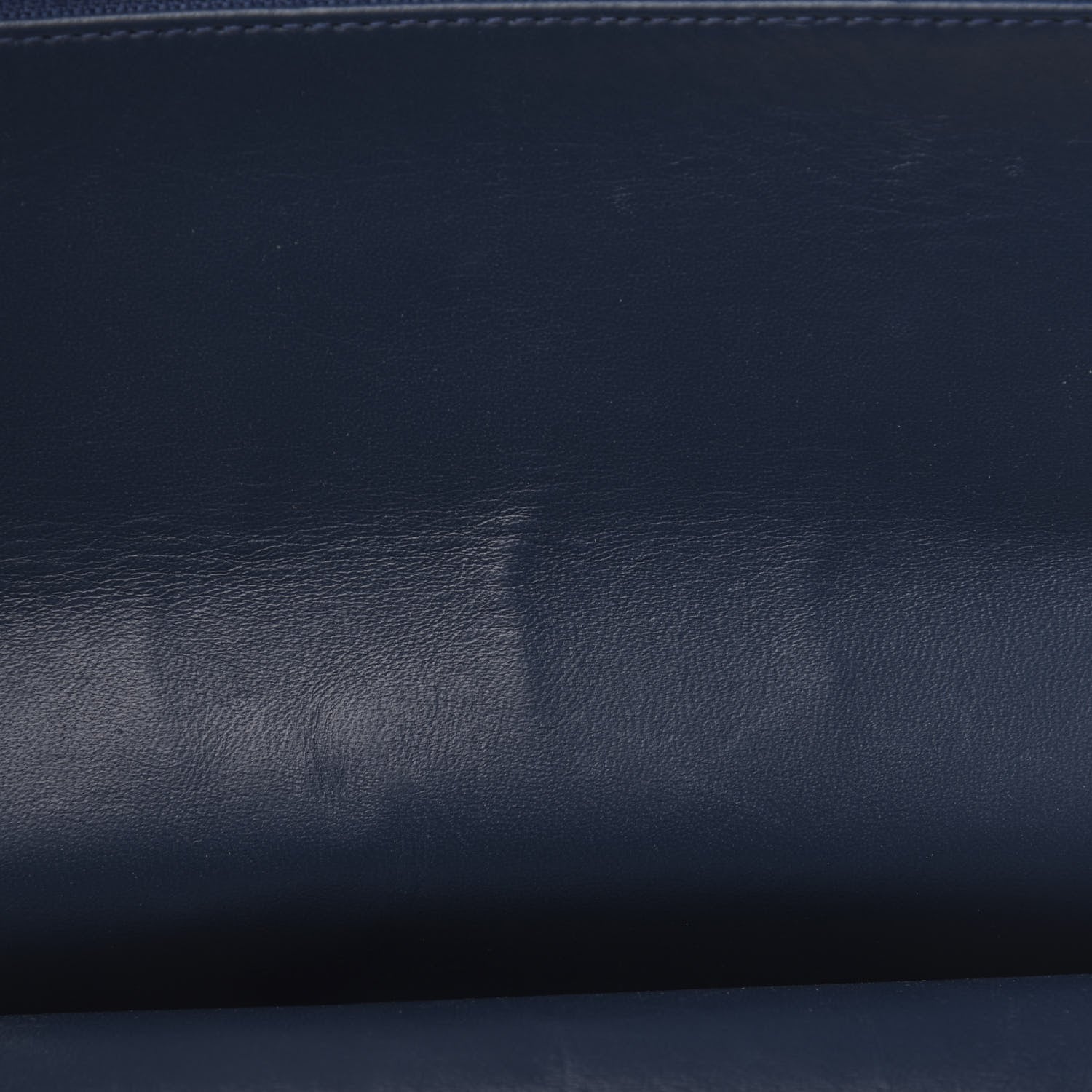 Chanel Patent Quilted Maxi Double Flap Navy Blue 9 of 15