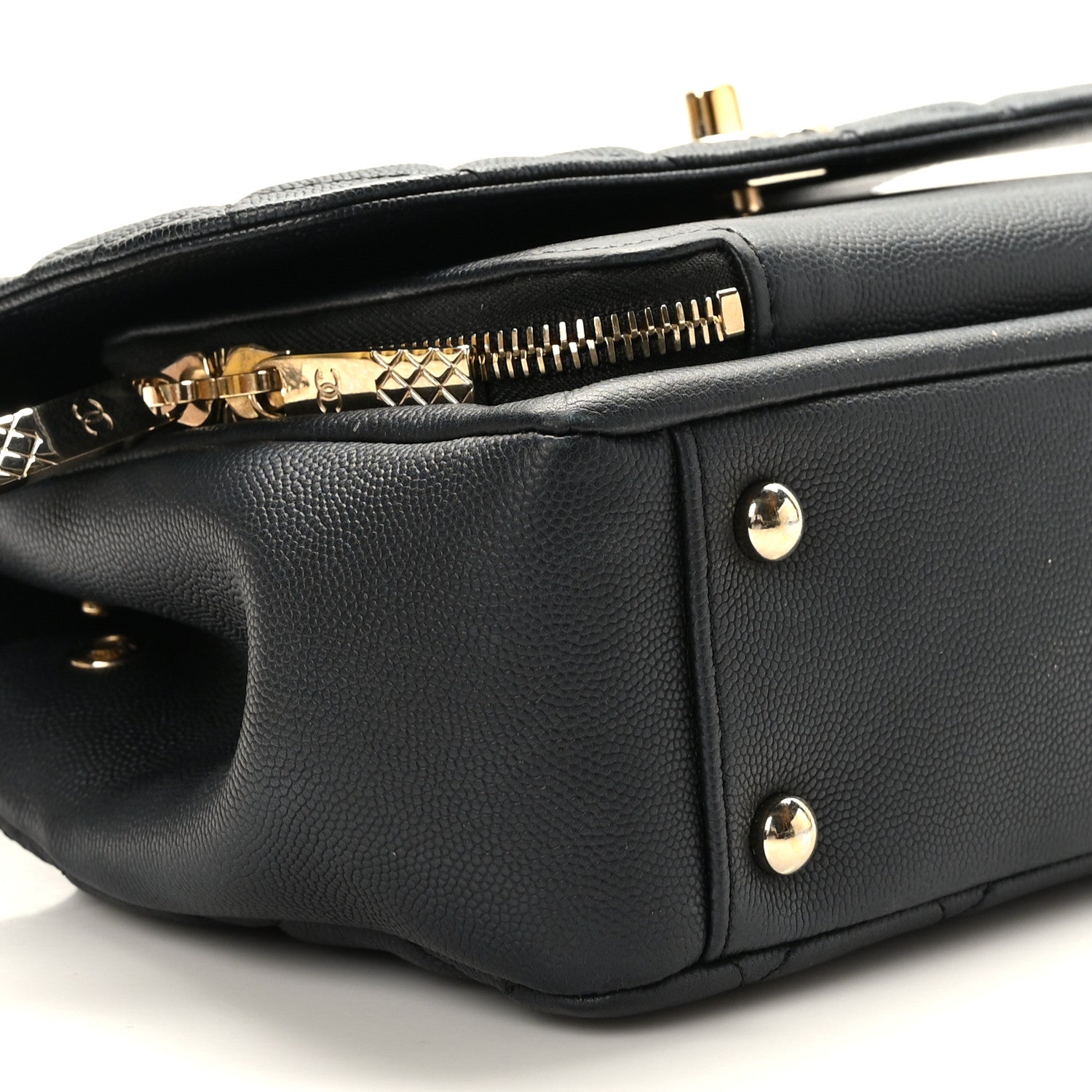 Chanel Caviar Quilted Medium Business Affinity Flap Black 9 of 10