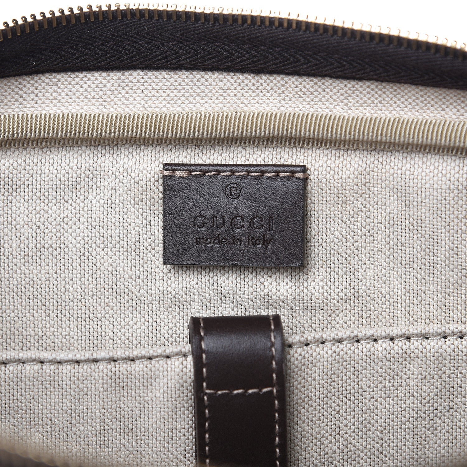 Gucci GG Supreme Monogram Briefcase Dark Brown 6 of 11