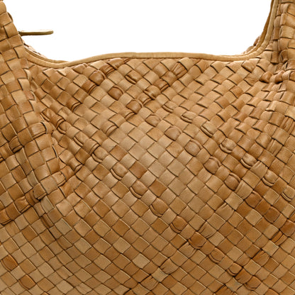 Bottega Veneta Nappa Intrecciato Large Nuvolato Veneta Paille 6 of 8