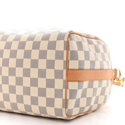 Louis Vuitton Damier Azur Speedy Bandouliere 25 11 of 11