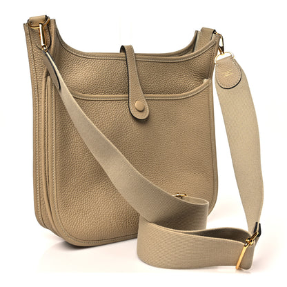 Hermes Taurillon Clemence EVELYNE III PM Trench 3 of 11