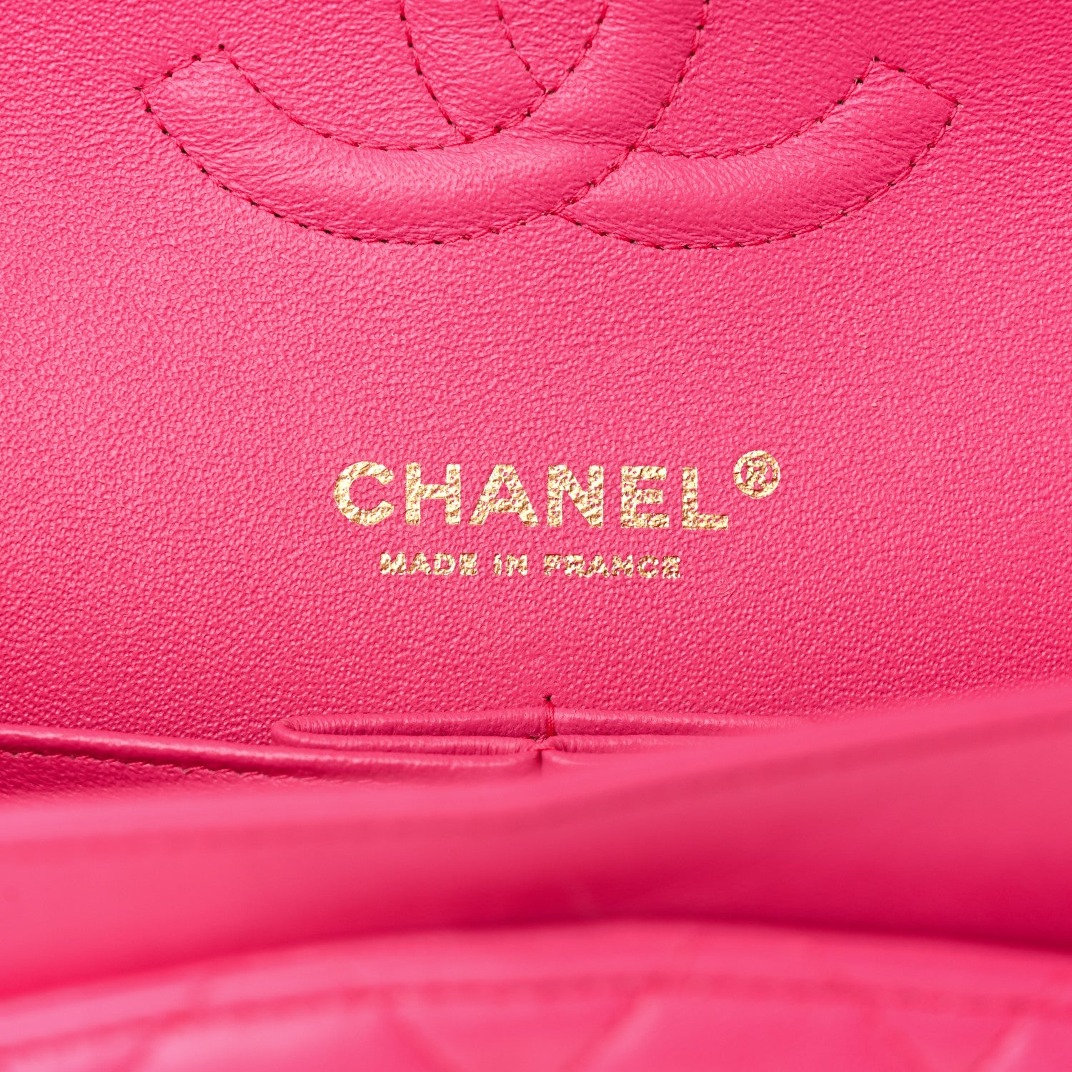 Chanel Lambskin Quilted Medium Double Flap Pink 6 of 15