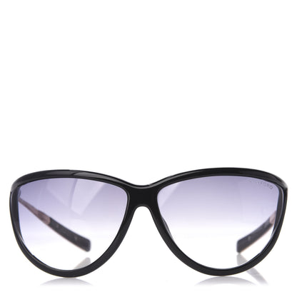 Tom Ford Acetate Oversize Square Tammy Sunglasses TF770 Black 2 of 7