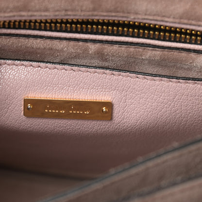 Miu Miu Goatskin Madras Top Handle Bag Mughetto 6 of 20