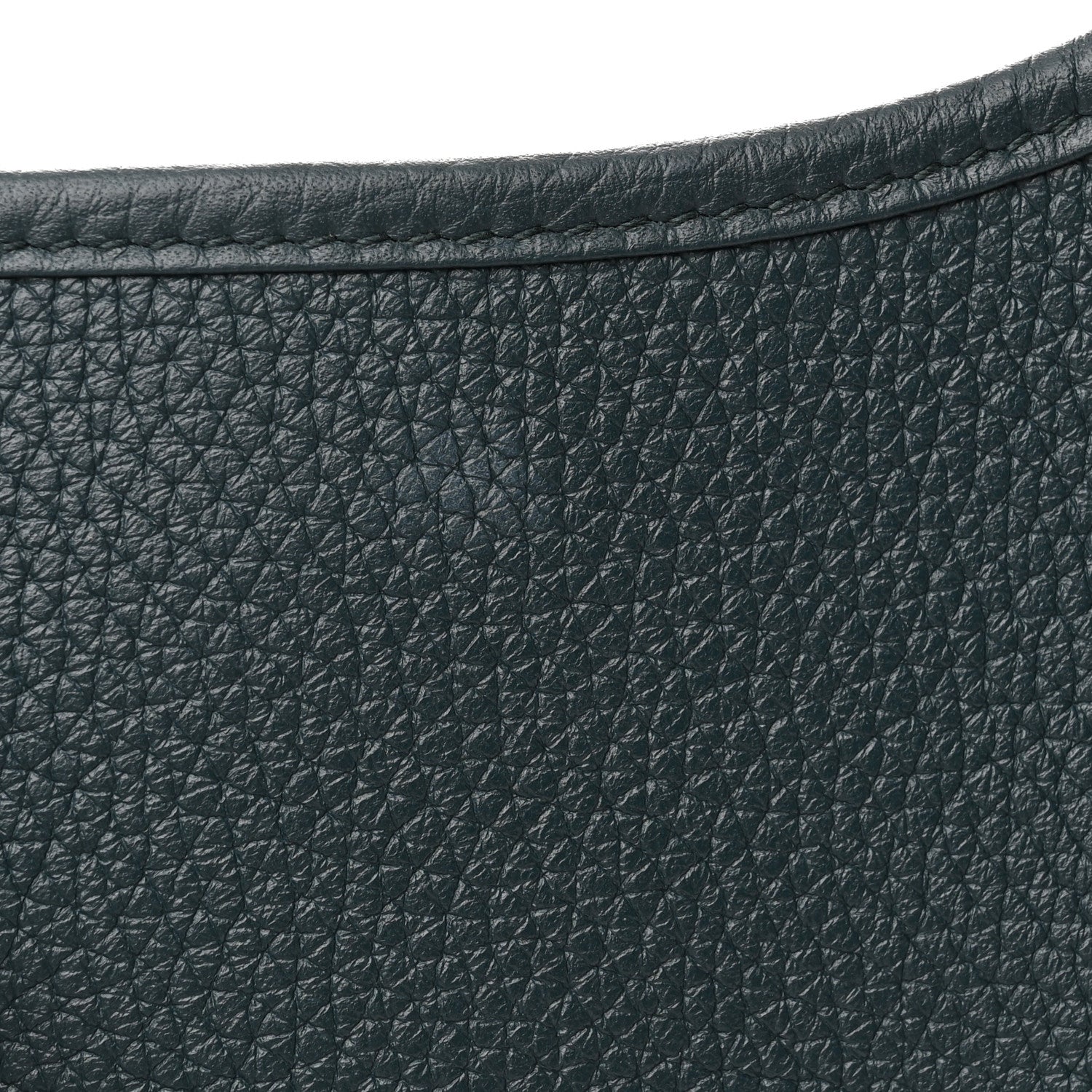 Hermes Taurillon Clemence Evelyne III PM Vert Cypress 9 of 10