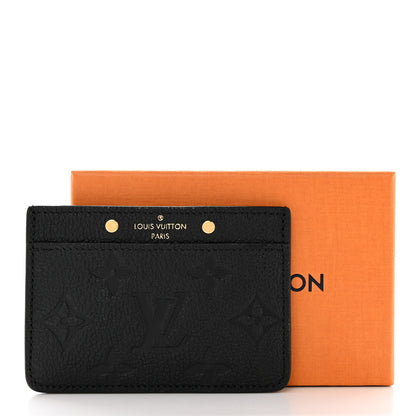 Louis Vuitton Empreinte Card Holder Black 7 of 7