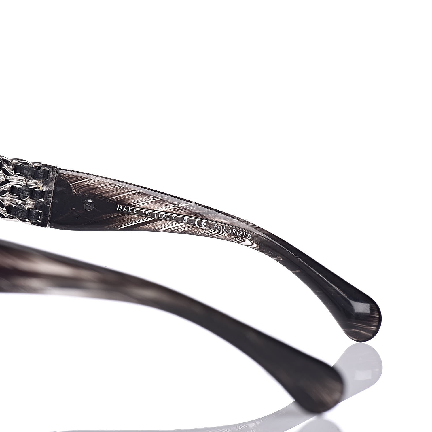 Chanel Square Chain Sunglasses 5362-Q Shaded Black 5 of 6