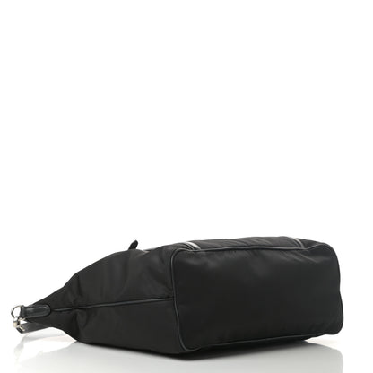Prada Tessuto Nylon Soft Calf Tote Black 4 of 13