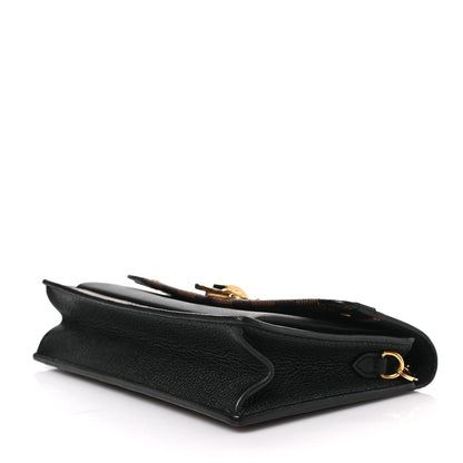 Louis Vuitton Damier Ebene Vavin Chain Wallet Black 8 of 9