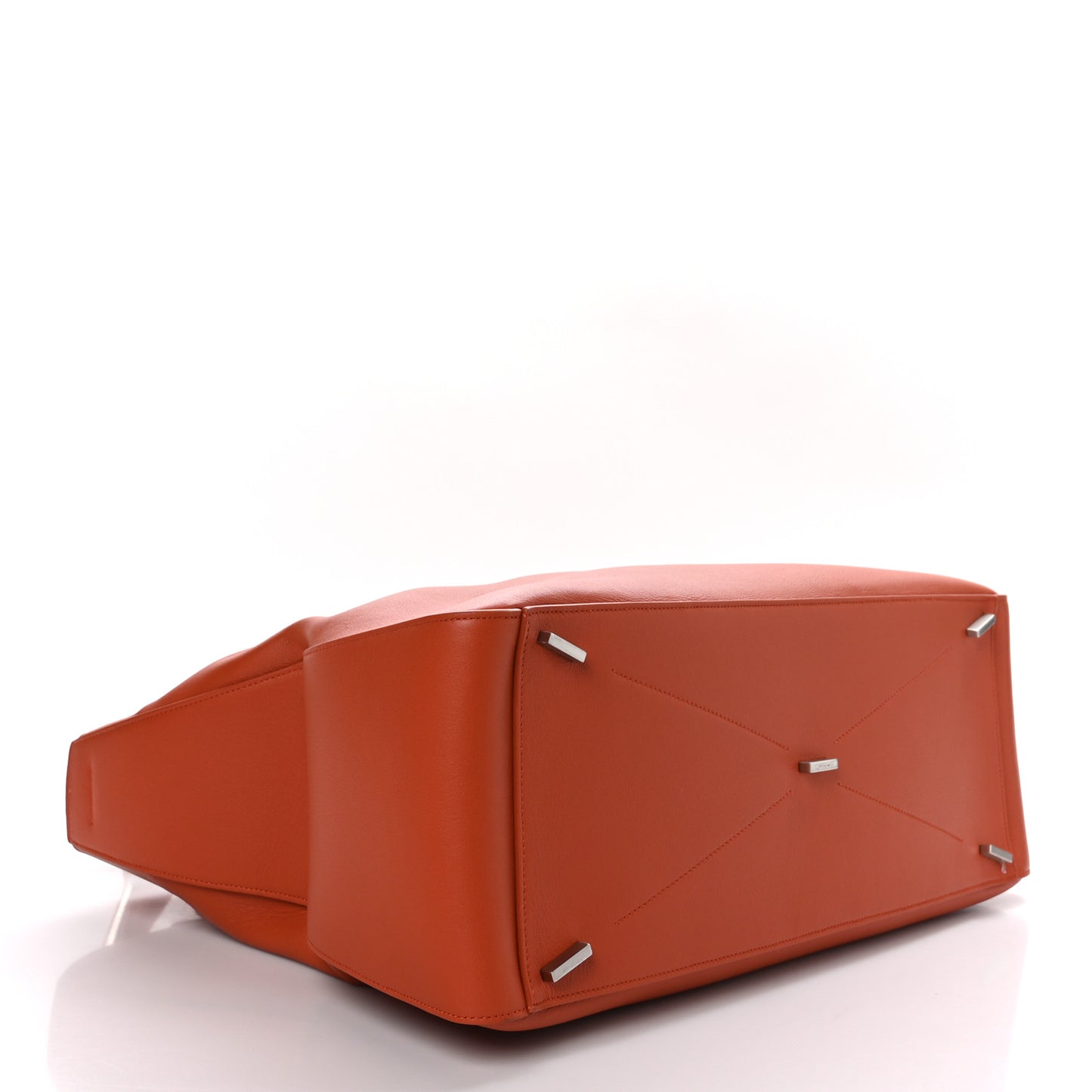 Calfskin Large Star Tote Terracotta