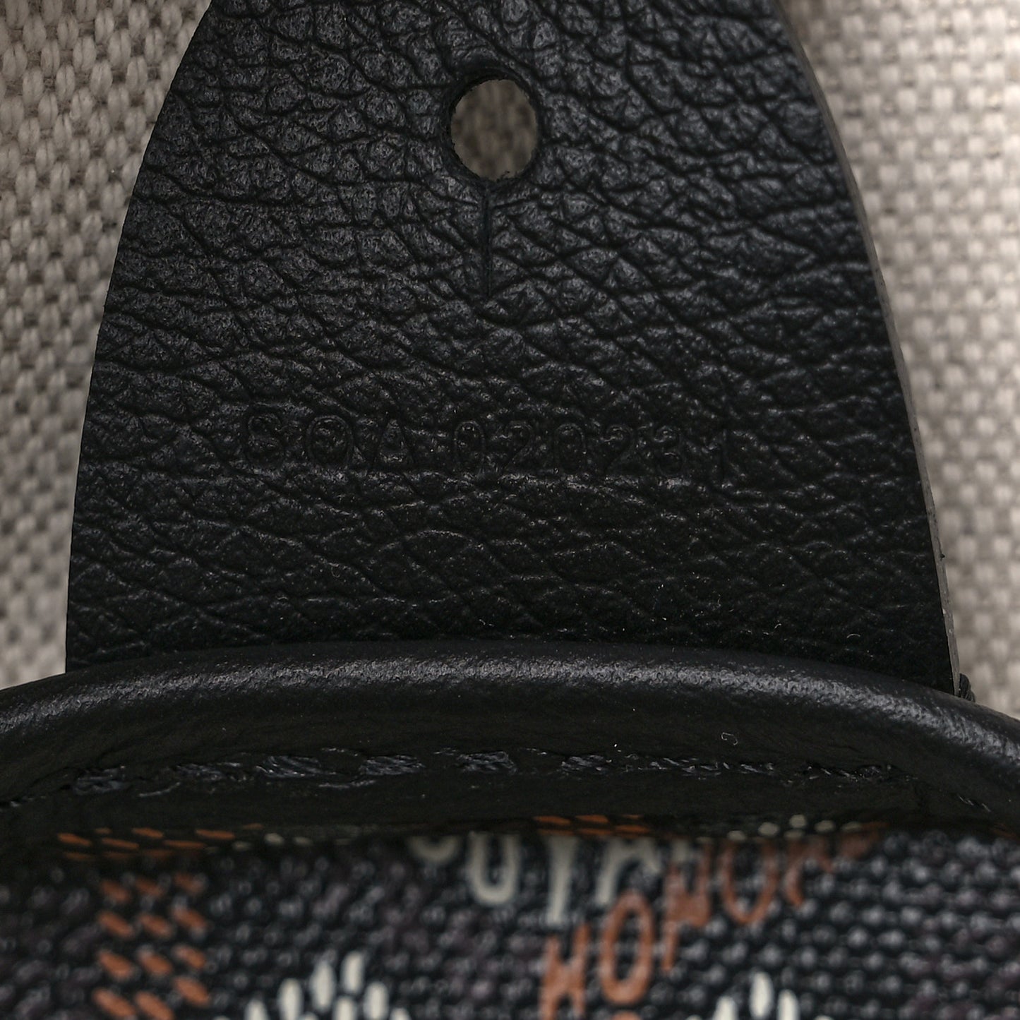 Goyardine Artois PM Black