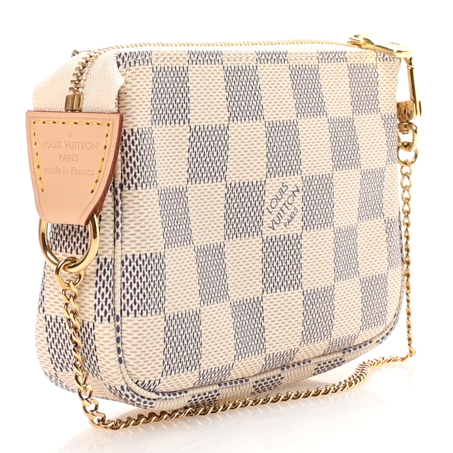 Louis Vuitton Damier Azur Mini Pochette Accessories 3 of 8