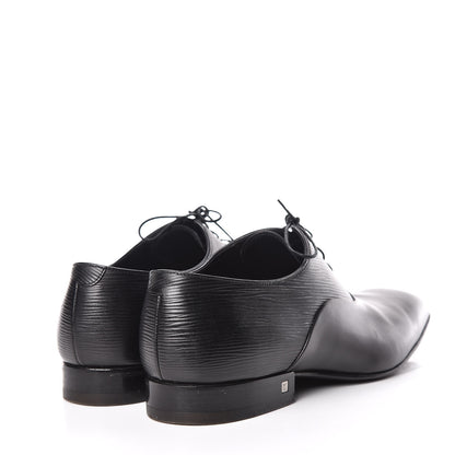 Louis Vuitton Epi Mens Oxfords 8.5 Black 4 of 18