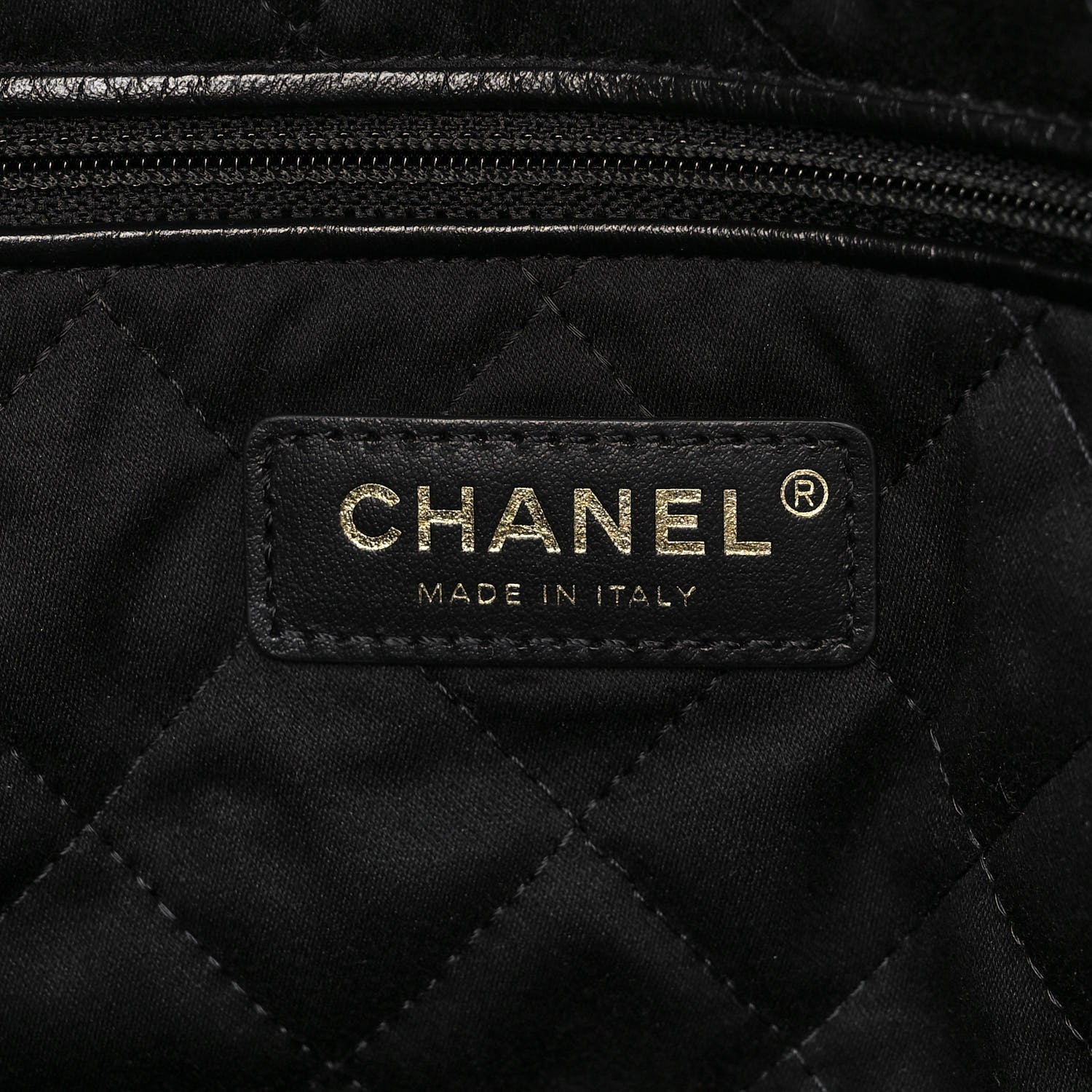 Chanel Shiny Calfskin Quilted Chanel 22 Black 7 of 13