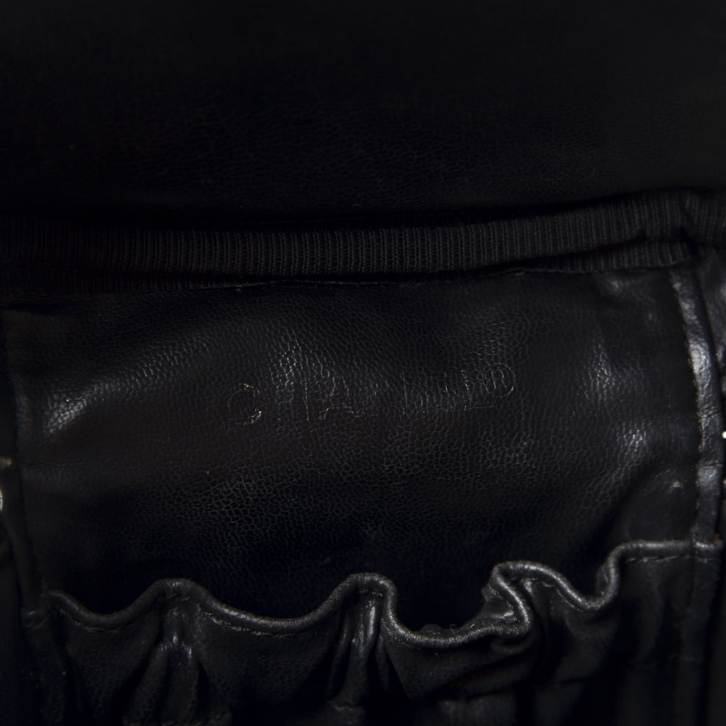 Caviar Cosmetic Vanity Bag Black