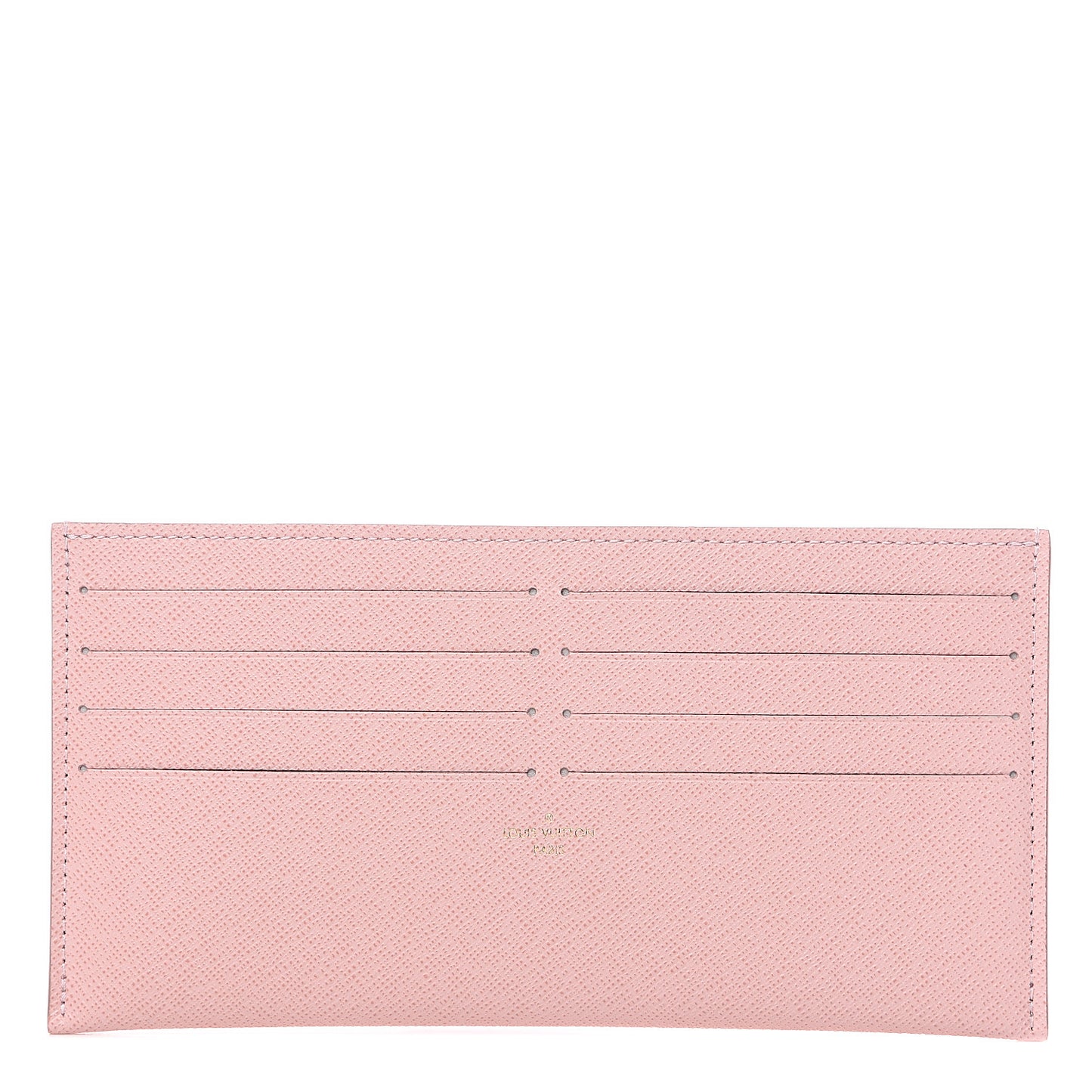 Calfskin Felicie Card Holder Insert Rose Ballerine