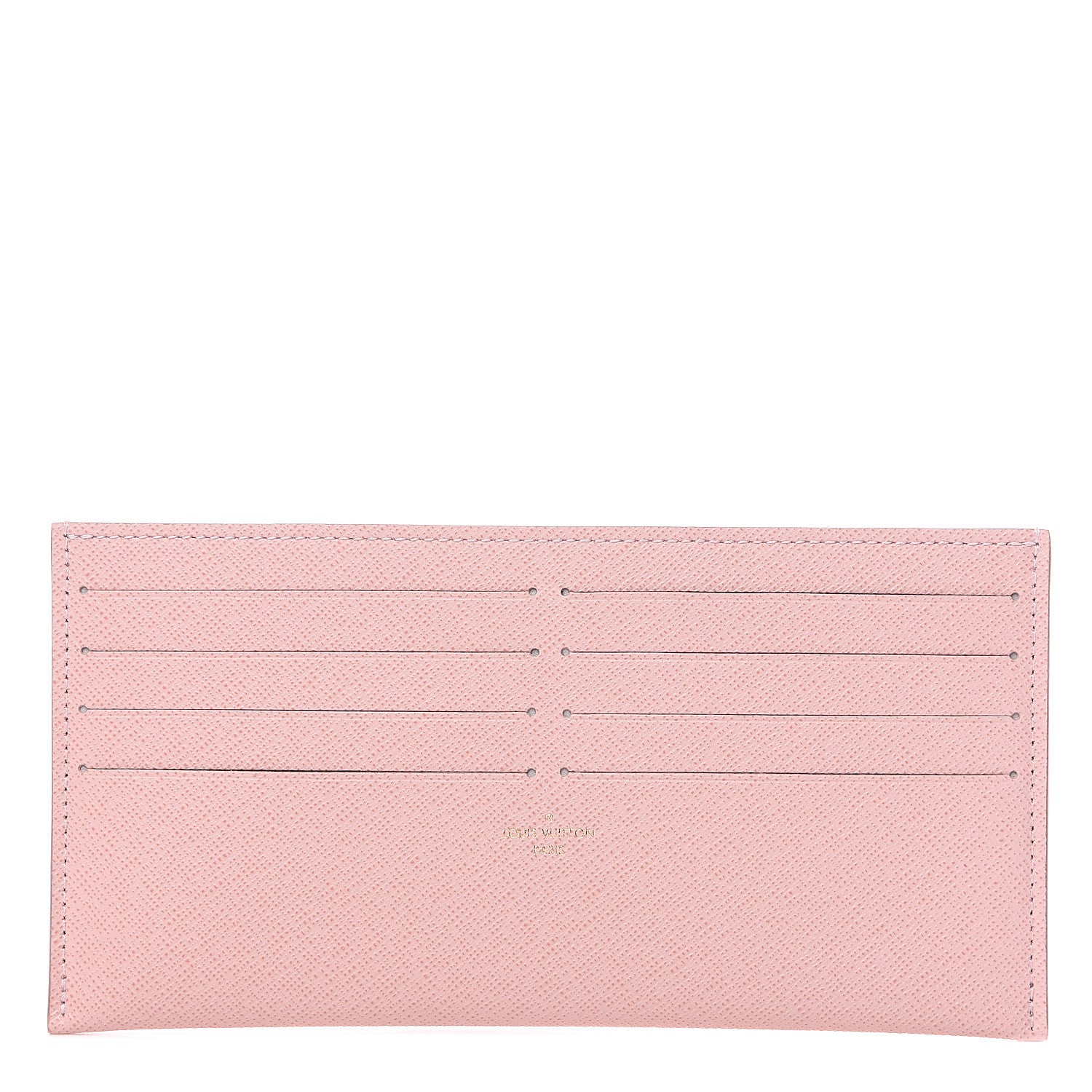 Louis Vuitton Calfskin Felicie Card Holder Insert Rose Ballerine 1 of 5